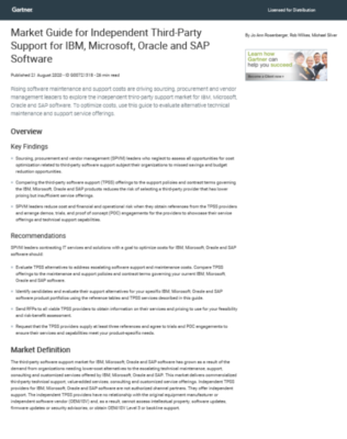 Gartner US Cloud Microsoft Support Guide 2020 