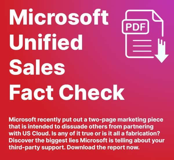 Download the Microsoft Unified Sales Fact Check White Paper