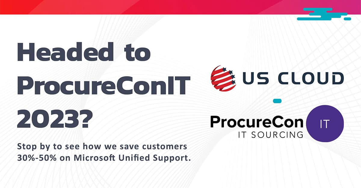 US Cloud is attending ProcureCon IT North America on June 26, 2023