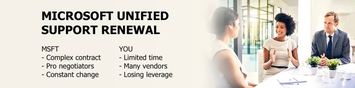 Microsoft Unified Support renewal