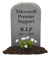 MS Premier Support end of life