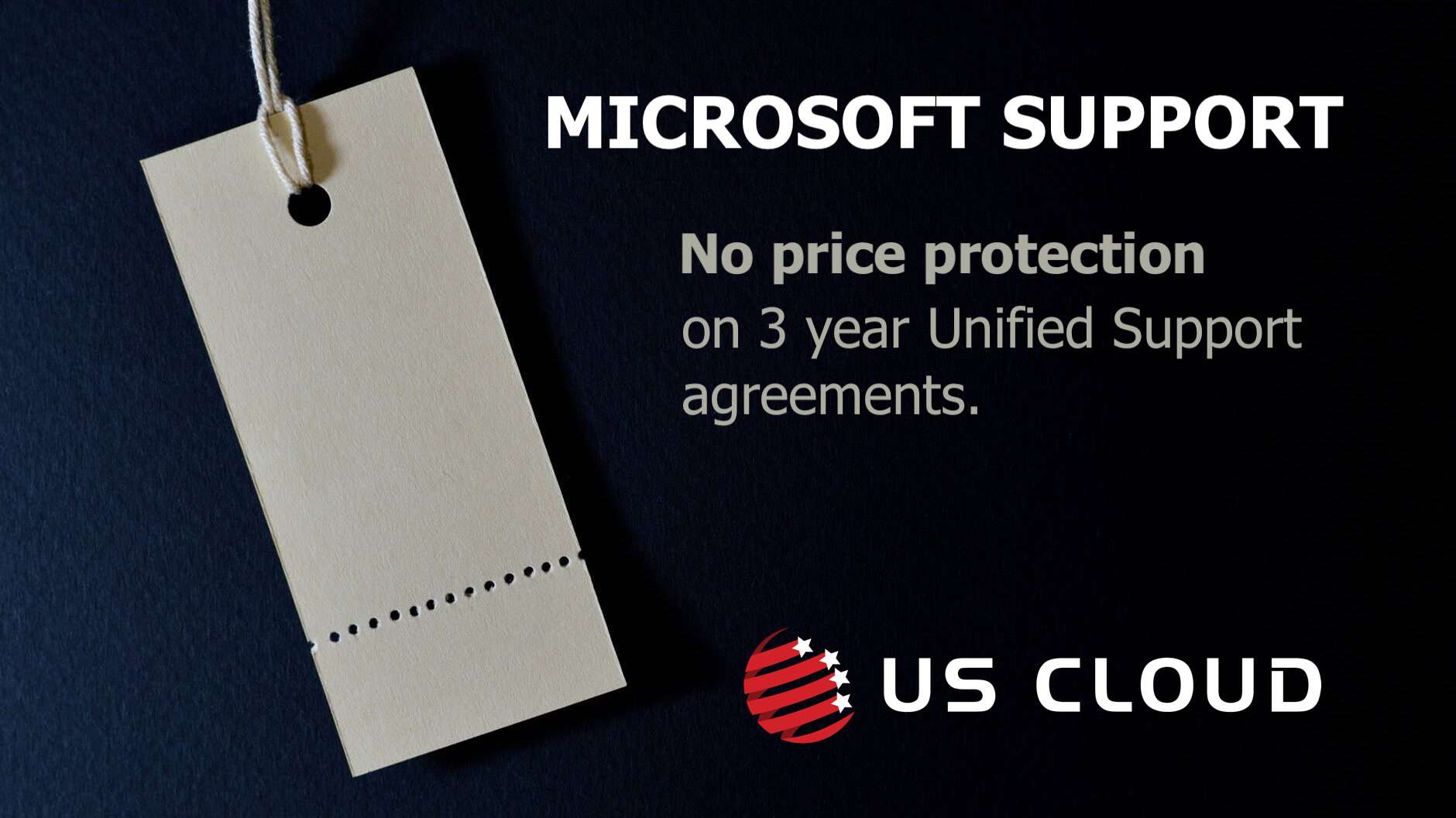 No price-protection on 3 year Microsoft Unified Support agreements