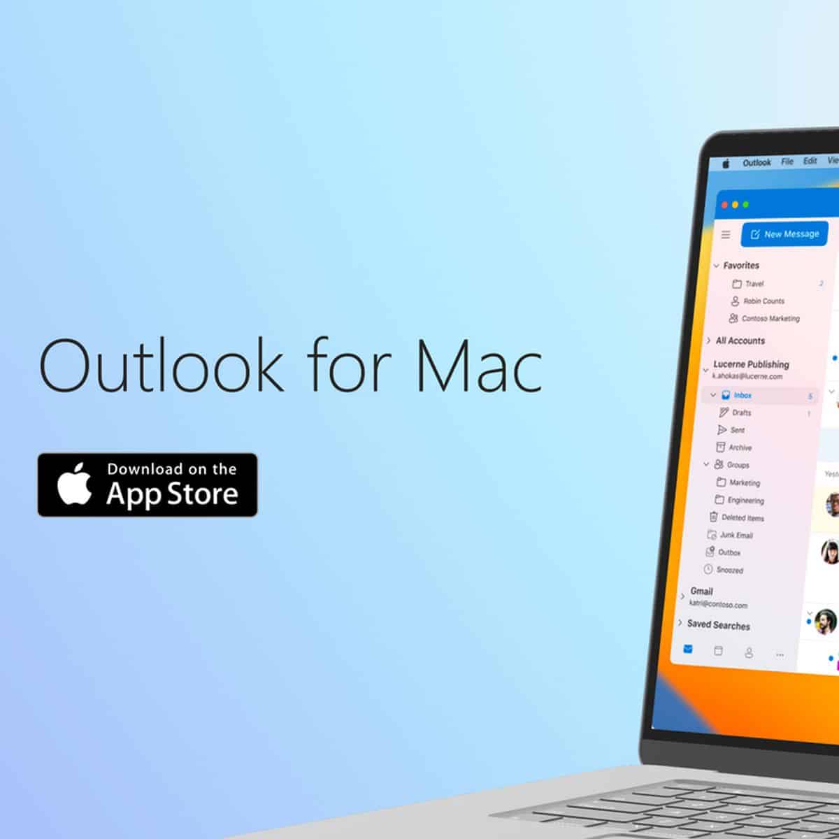 Outlook support for Mac