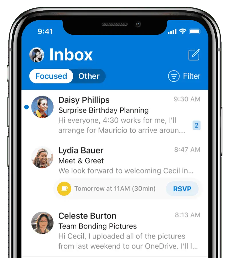 Outlook Support