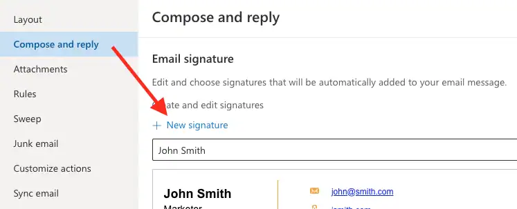 Outlook Support