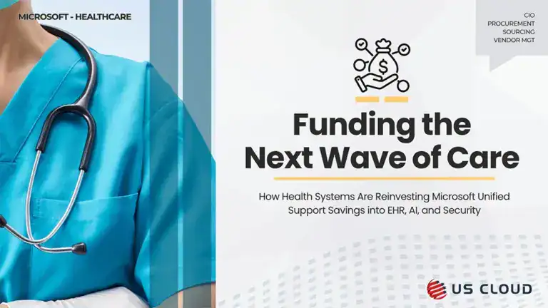 Funding the Next Wave of Care: How Health Systems Are Reinvesting Microsoft Unified Support Savings into EHR, AI, and Security