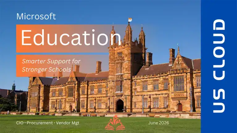 Microsoft Unified Support in Education: How Distressed Schools and Universities Can Save 40% — and Reinvest Millions