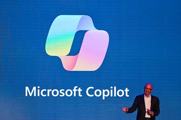 Microsoft CEO Satya Nadella delivers a speech during an event named Microsoft Build AI Day in Kuala Lumpur on May 2, 2024. Microsoft on May 2, 2024 pledged a $2.2 billion investment in artificial intelligence and cloud computing in Malaysia to help develop the country's AI infrastructure, the tech giant said in a statement. (Photo by Mohd RASFAN / AFP) (Photo by MOHD RASFAN/AFP via Getty Images)