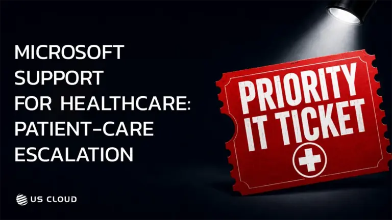 US Cloud - Microsoft Support for Healthcare: Patient-Care Escalation