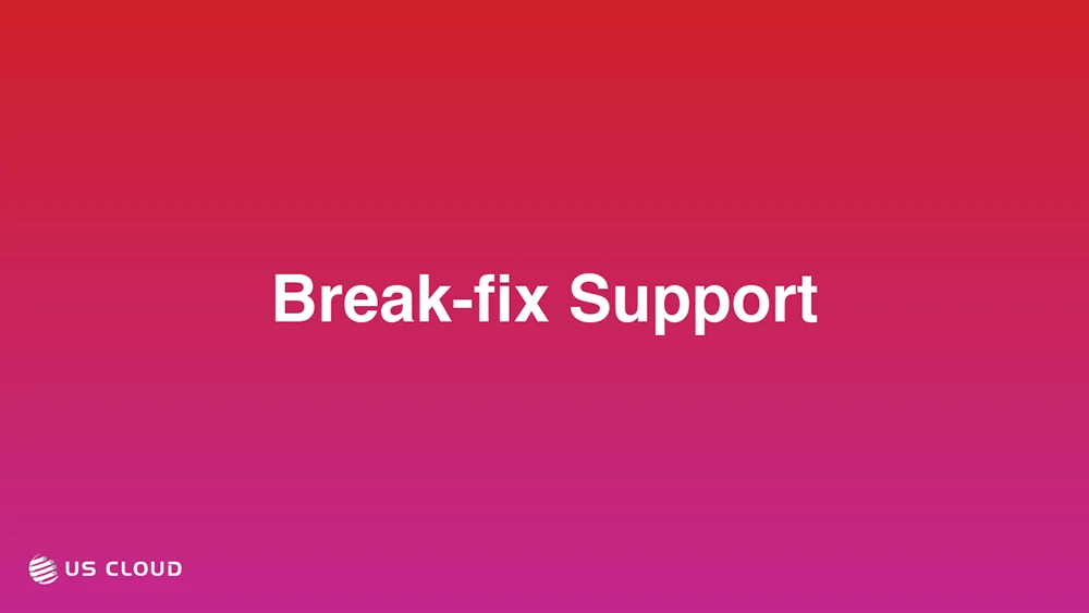 Break-fix Support
