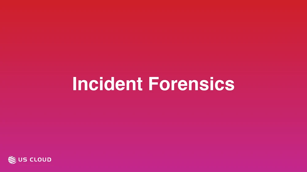 Incident Forensics