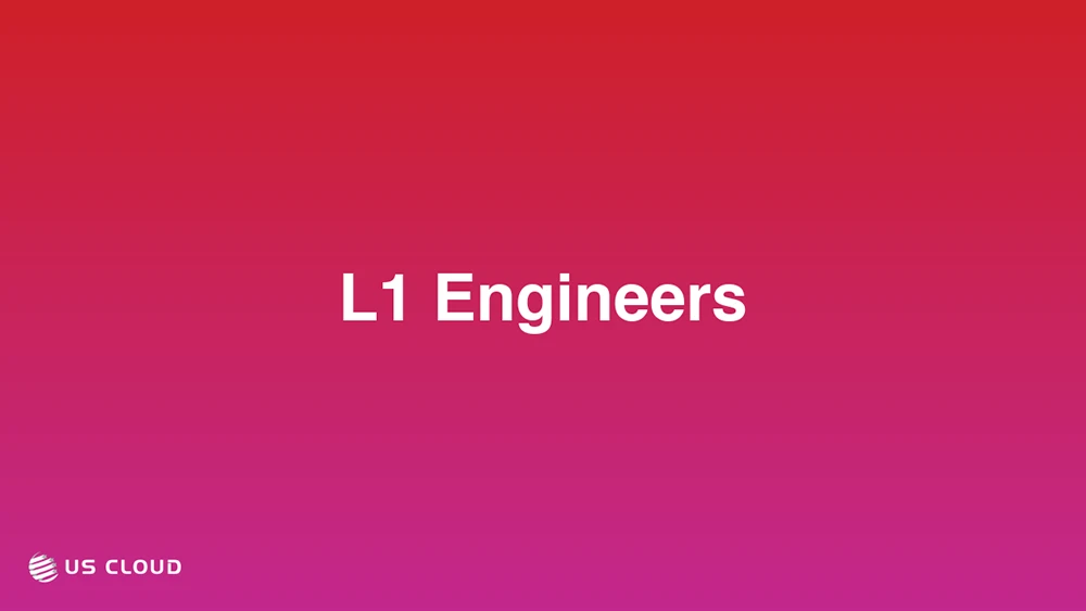 Level 1 (L1) Engineers