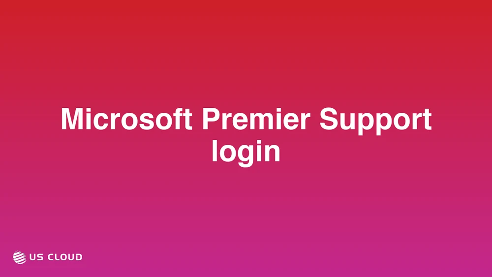 Microsoft Premier Support login