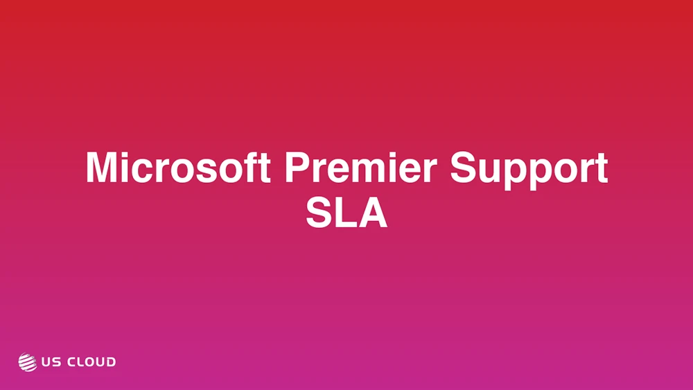 Microsoft Premier Support SLA