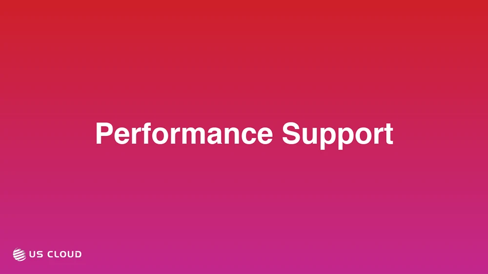 Performance Support