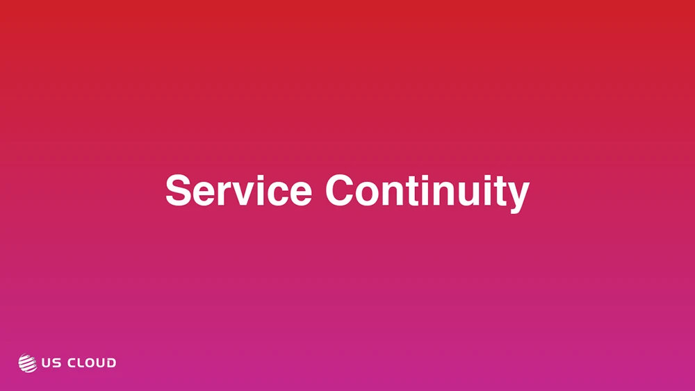 Service Continuity