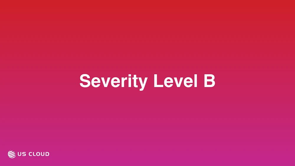 Severity Level B