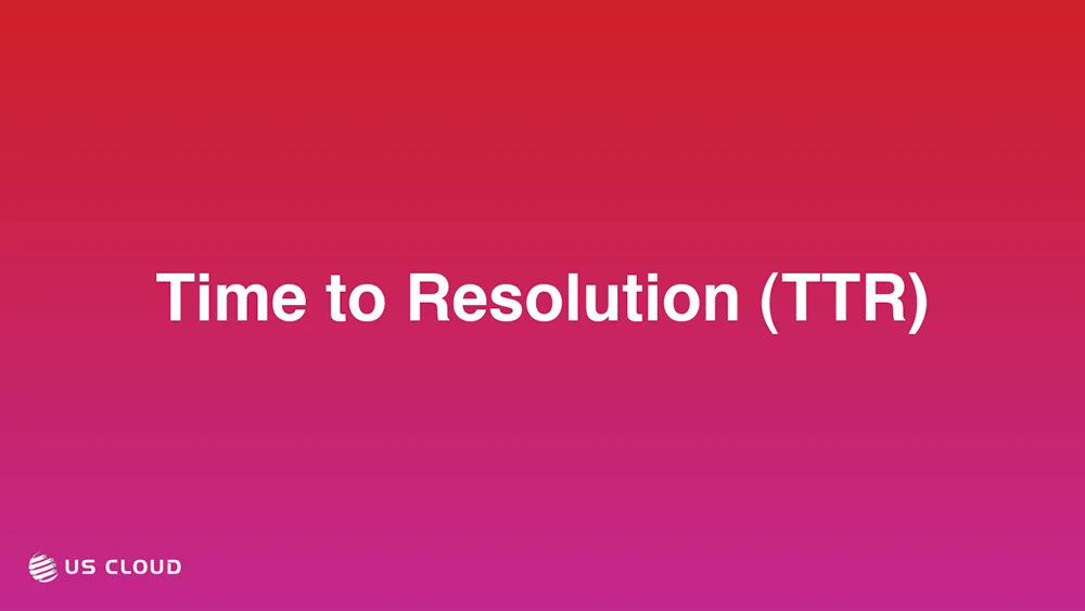 Time to Resolution (TTR)